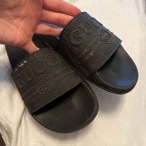 GUCCI SLIDES!!!